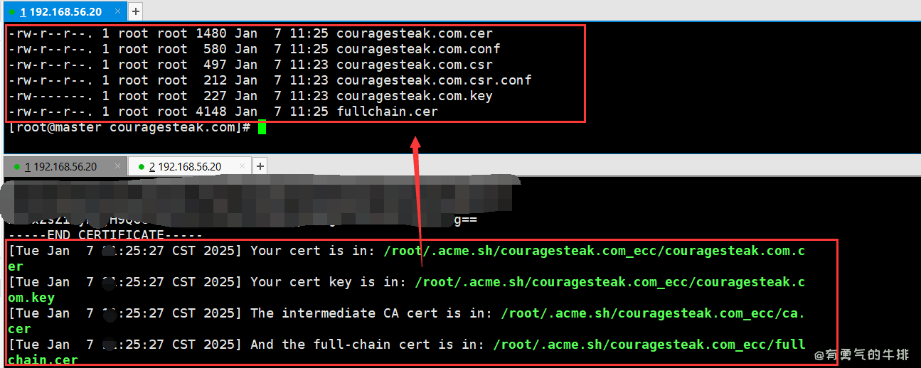 acme生成ssl证书文件